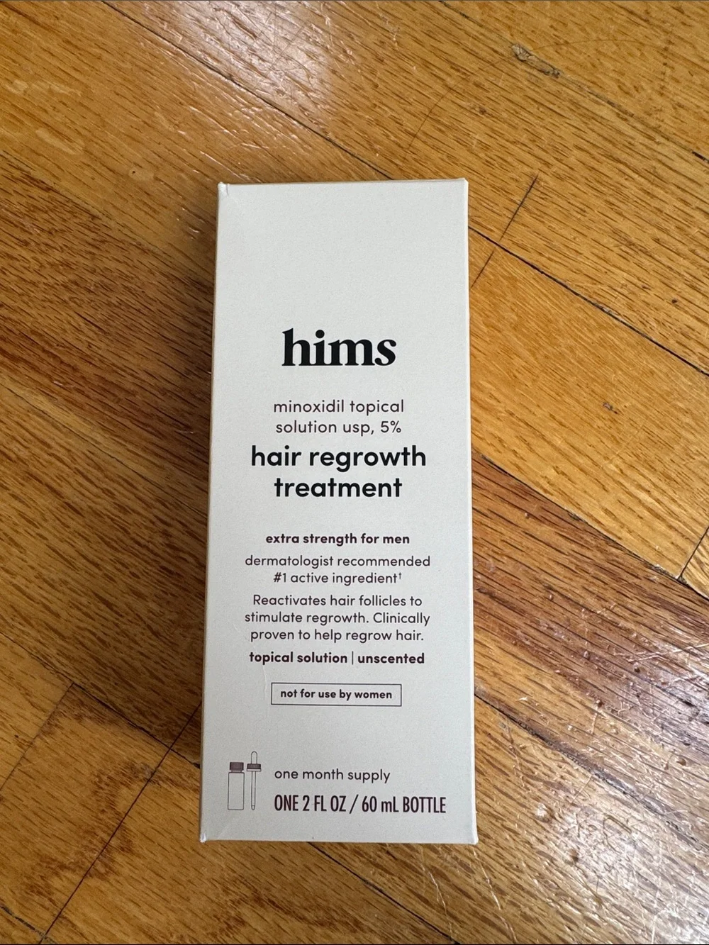 hims Hair Regrowth Treatment Minoxidil 5% – White